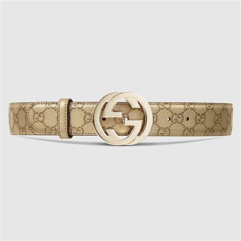 cinto gucci blanco|gucci guccissima belt.